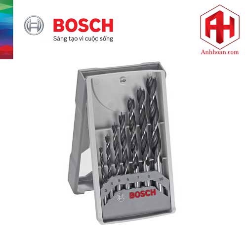 Bộ 7 mũi khoan gỗ Bosch